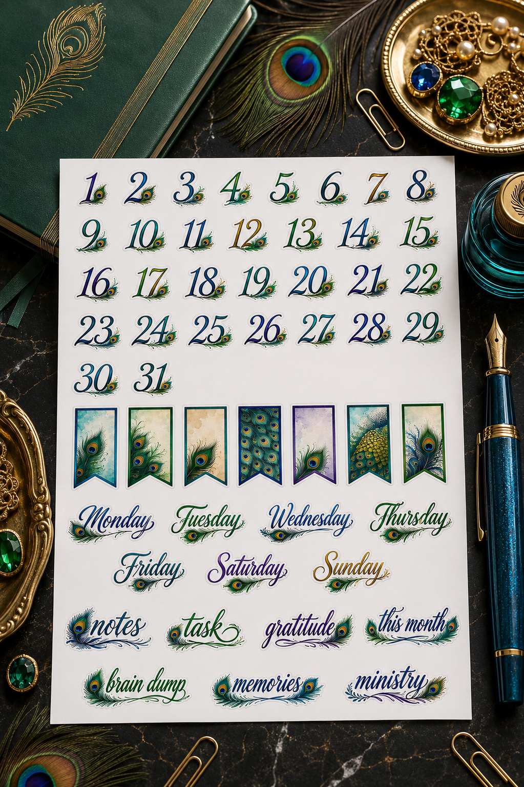 Peacock Basic Set