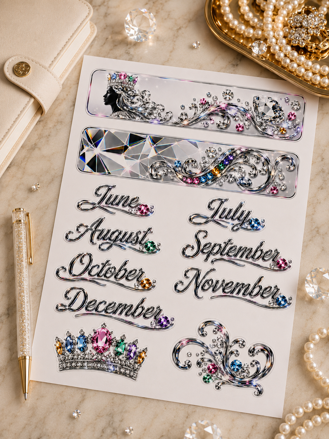 Jeweled Elegance Deluxe Set