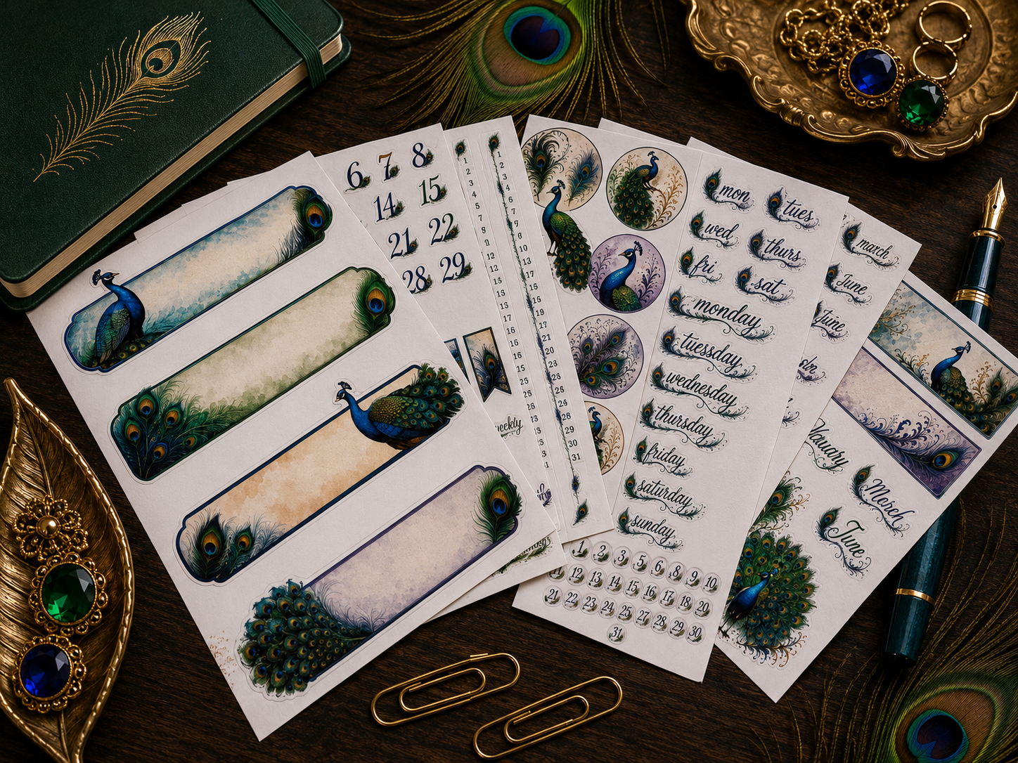 Peacock Deluxe Set