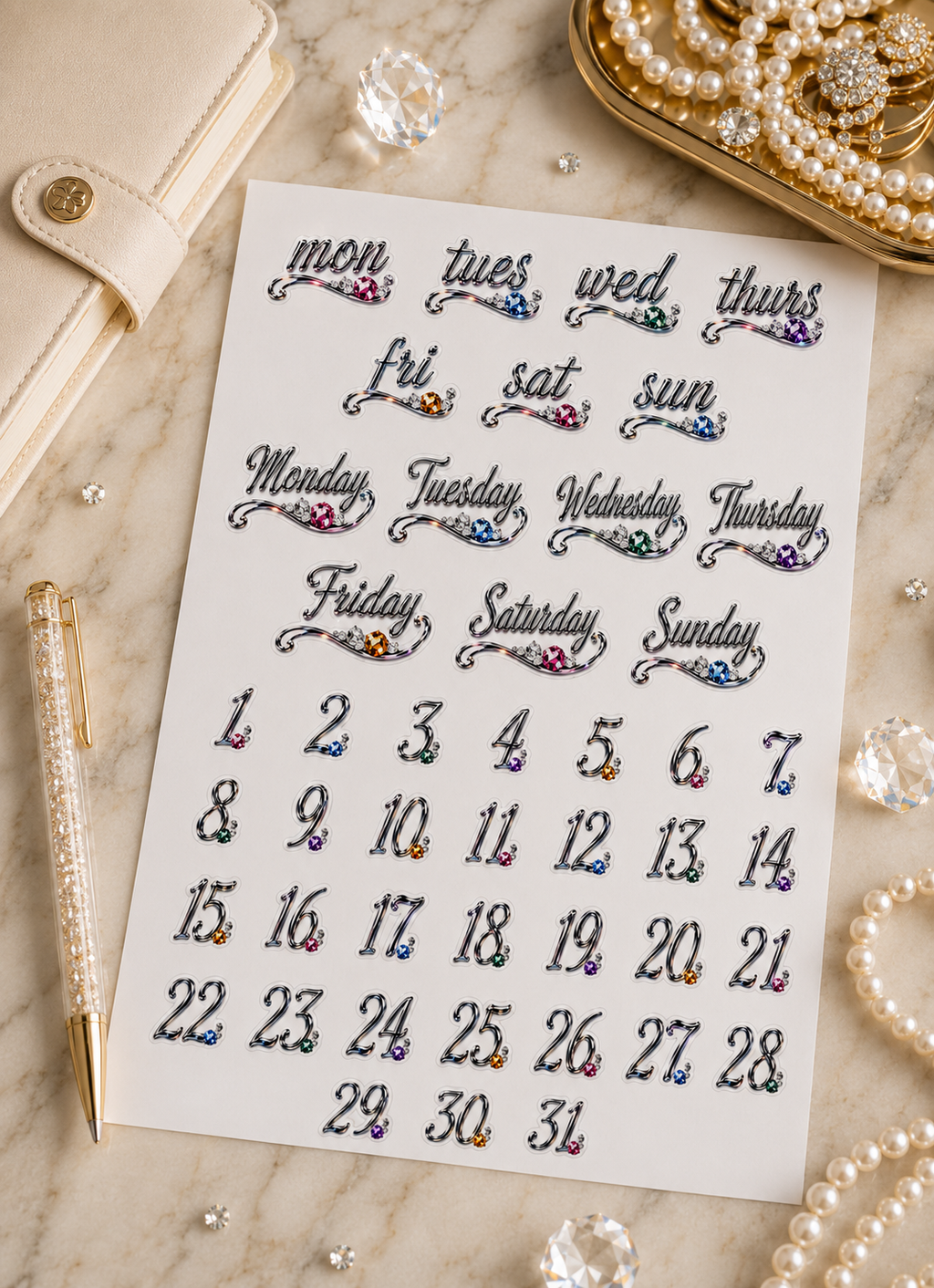Jeweled Elegance Deluxe Set