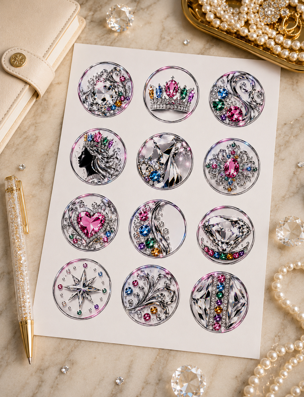 Jeweled Elegance Deluxe Set