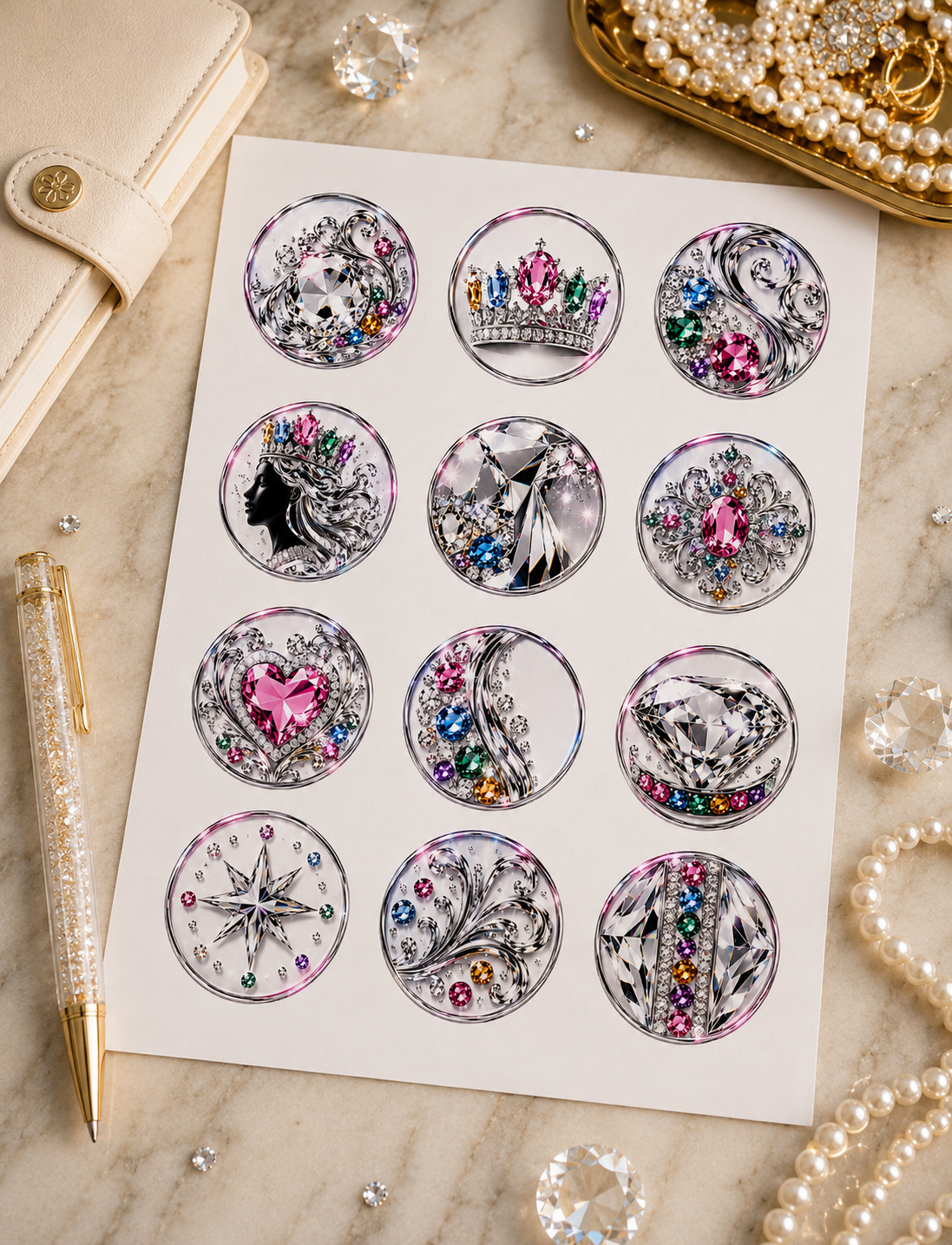 Jeweled Elegance Deluxe Set