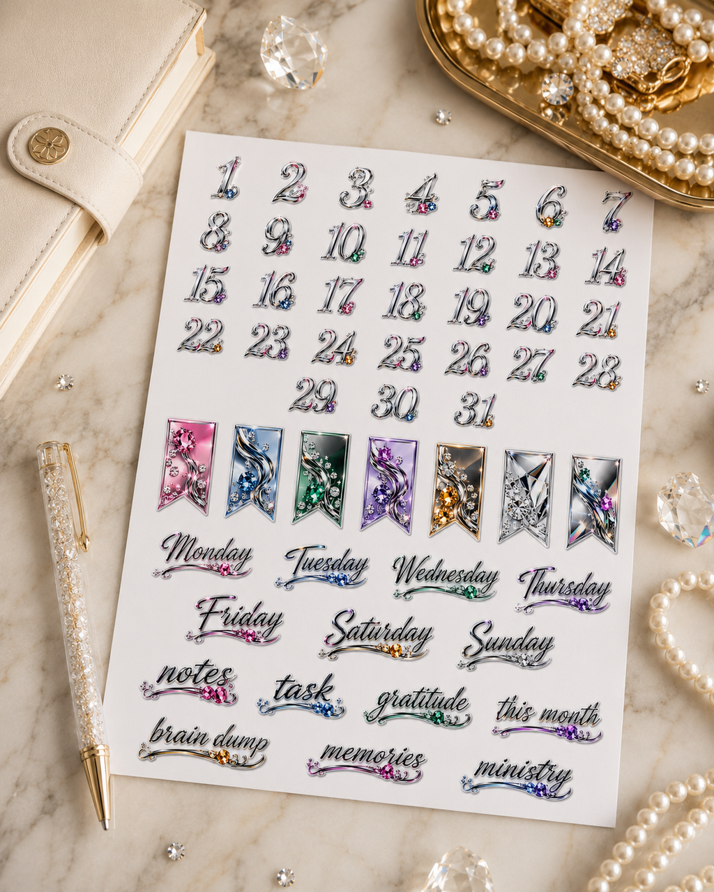 Jeweled Elegance Deluxe Set
