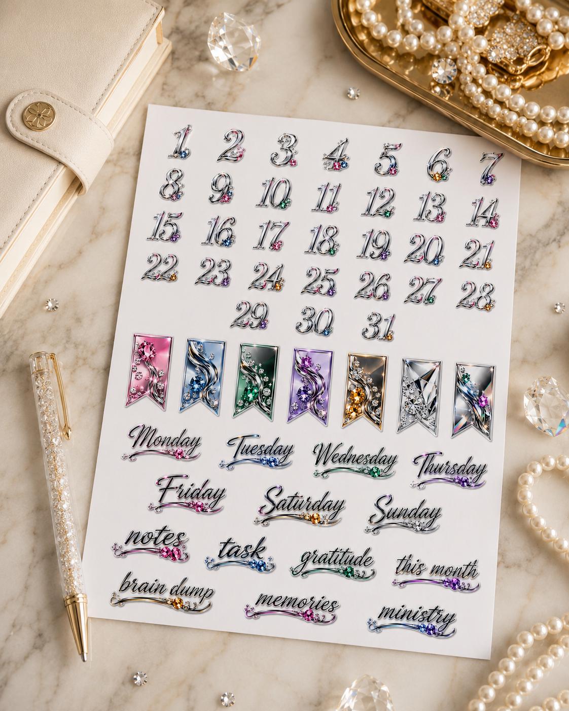 Jeweled Elegance Deluxe Set