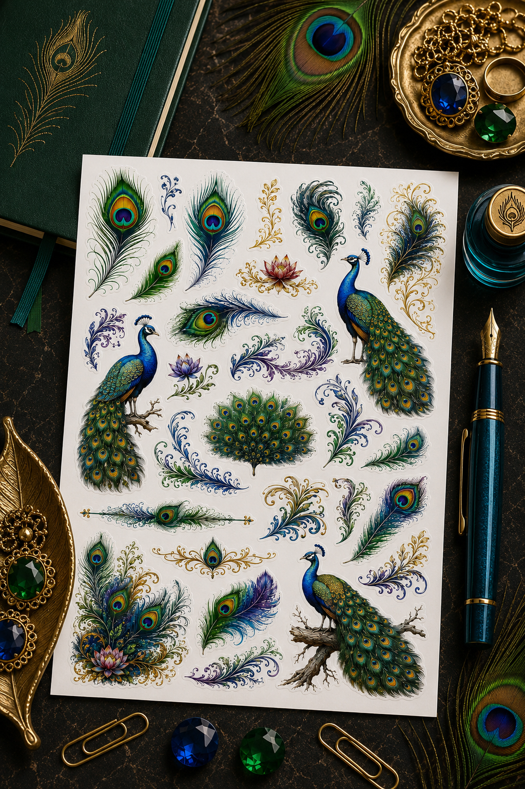 Peacock Deluxe Set