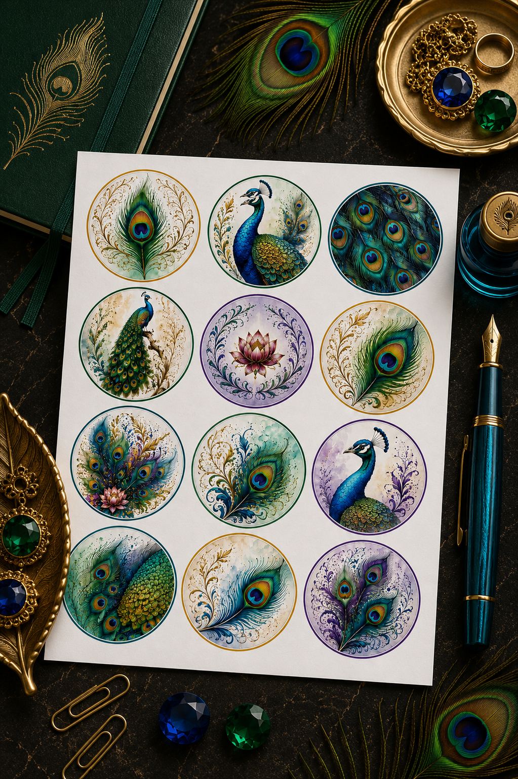 Peacock Deluxe Set