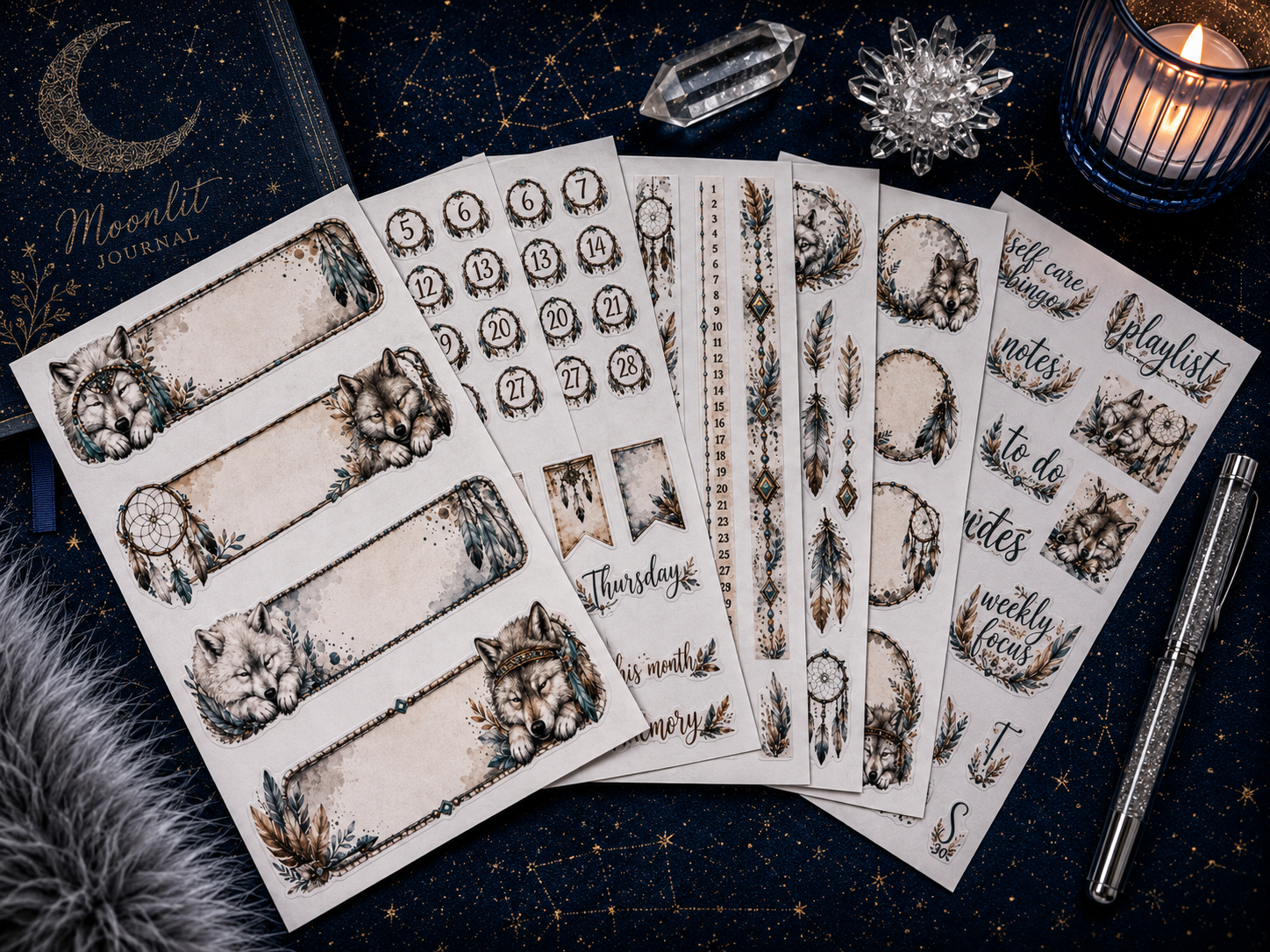 Dreamer Wolves Deluxe Set