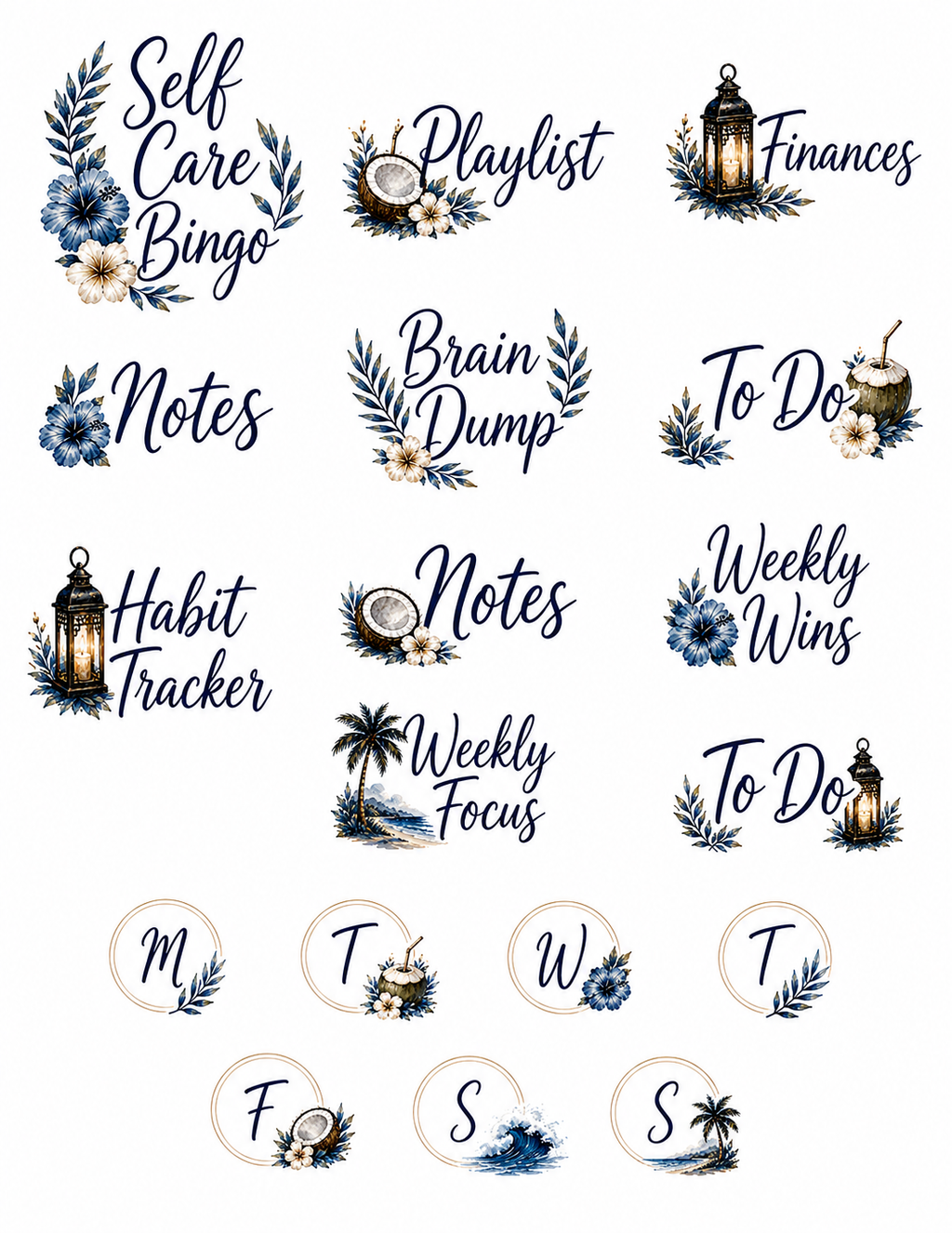 Midnight Tropics Deluxe Set